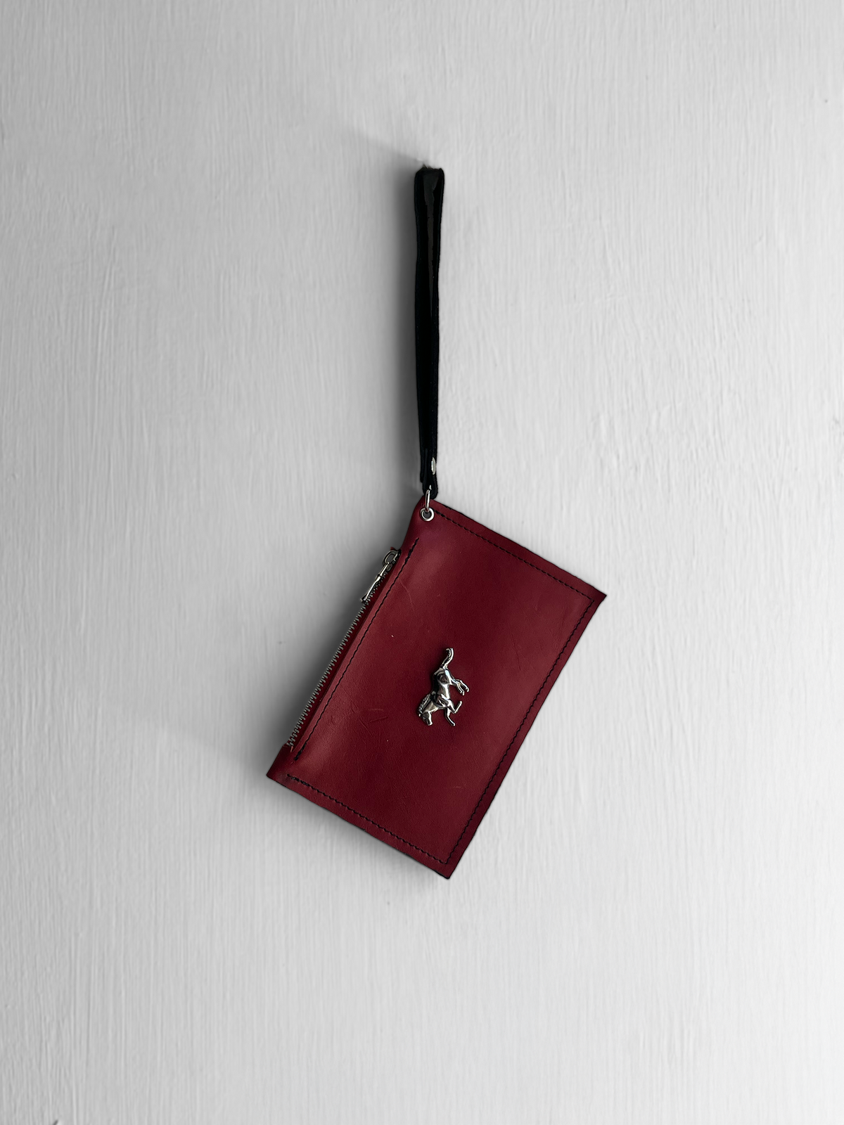 CARTERA ROJA CABALLO