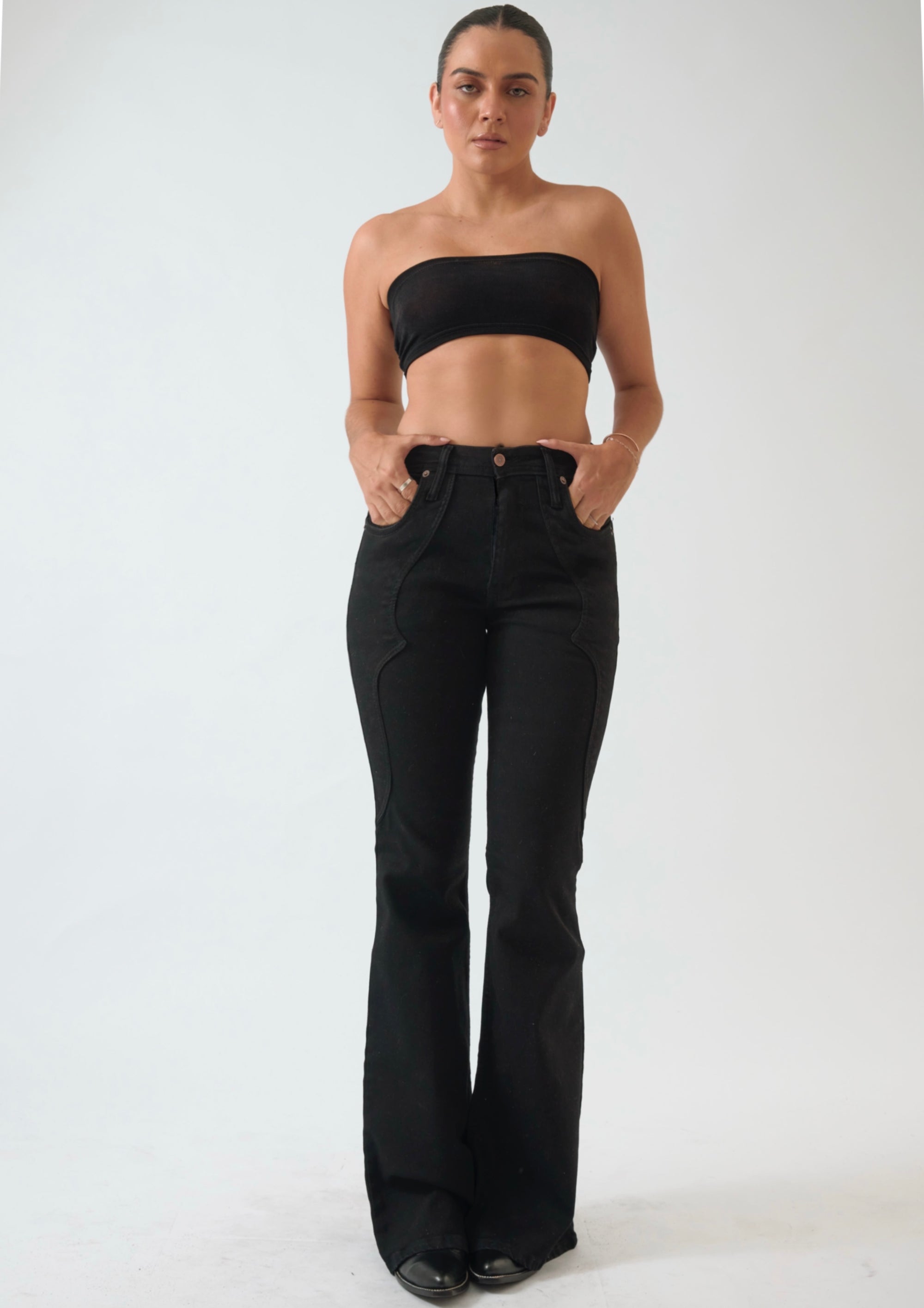 JEANS BLACK